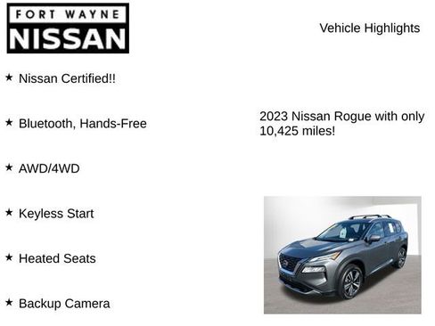 Certified 2023 Nissan Rogue SL image 8