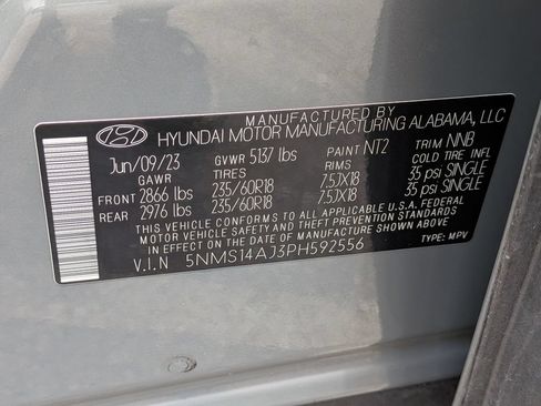 Used 2023 Hyundai Santa Fe SE FWD image 31