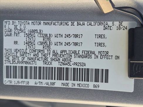 Used 2024 Toyota Tacoma SR5 AWD/4WD image 23