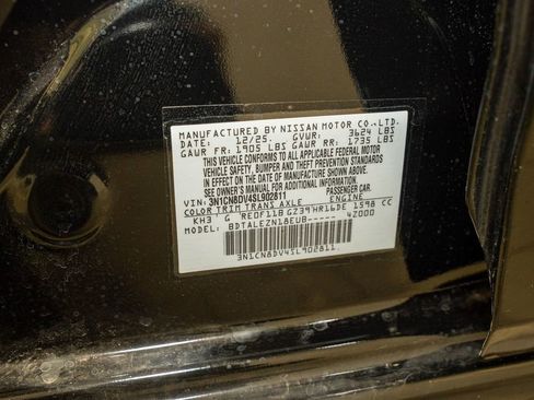 New 2025 Nissan Versa S w/ Trunk Package image 19