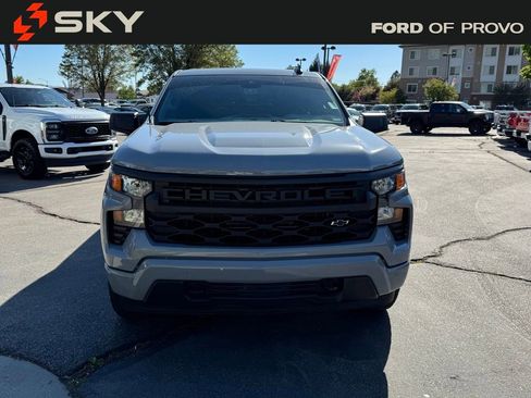 Used 2024 Chevrolet Silverado 1500 Custom w/ LPO, Dark Essentials Package AWD/4WD image 4