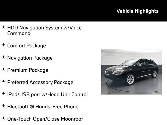 Used 2012 Lexus RX 350 AWD w/ Premium Pkg image 5