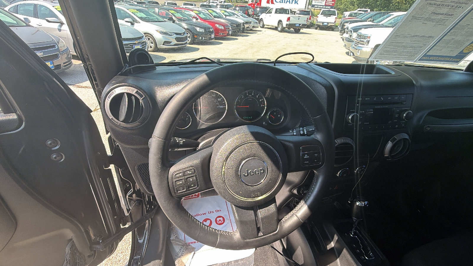 Used 2013 Jeep Wrangler Unlimited Sport w/ Connectivity Group AWD/4WD image 14