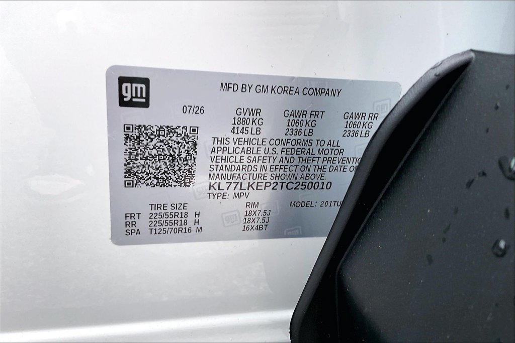 New 2026 Chevrolet Trax ACTIV w/ Sunroof Package FWD image 15