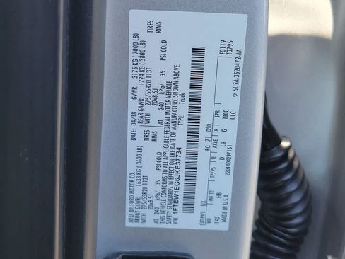 Used 2018 Ford F150 Lariat w/ Equipment Group 502A Luxury AWD/4WD image 17