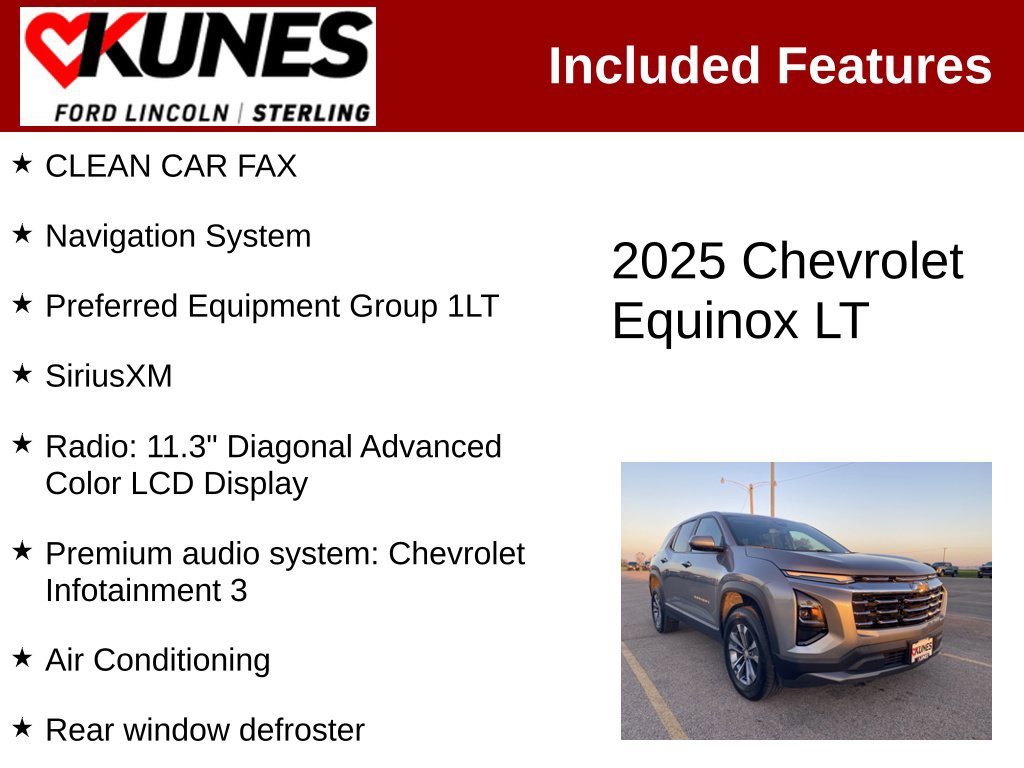 Used 2025 Chevrolet Equinox LT FWD image 3
