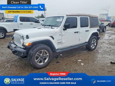 Used 2019 Jeep Wrangler Unlimited Sahara AWD/4WD image 1