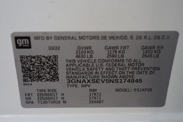 Certified 2022 Chevrolet Equinox LS w/ Driver Confidence II Package AWD/4WD image 35