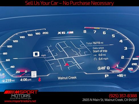 Used 2022 BMW X6 M w/ Competition Package AWD/4WD image 8