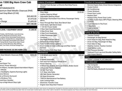 Used 2021 RAM 1500 Big Horn image 3