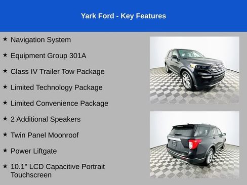 Used 2023 Ford Explorer Limited w/ Limited Technology Package image 2