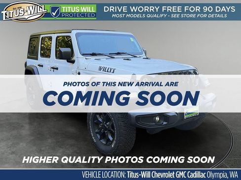 Used 2021 Jeep Wrangler Unlimited Sport AWD/4WD image 1