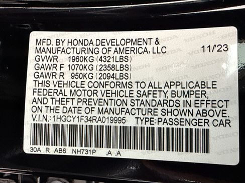 Used 2024 Honda Accord EX image 23