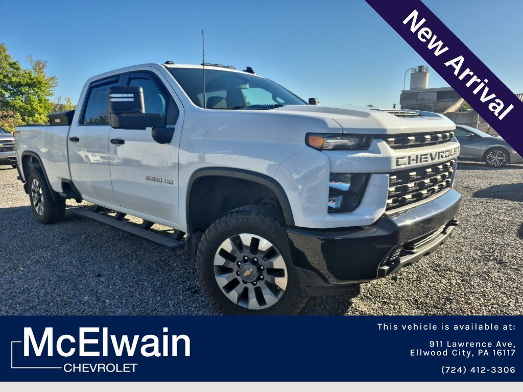 Used 2022 Chevrolet Silverado 2500 Custom w/ Custom Value Package AWD/4WD image 1