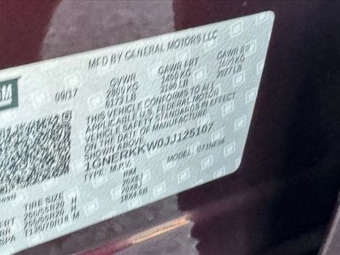 Used 2018 Chevrolet Traverse Premier w/ Driver Confidence II Package image 24