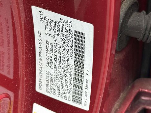 Used 2018 Honda Accord EX-L image 11