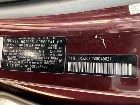 Used 2016 Kia Sedona SX Limited FWD image 35