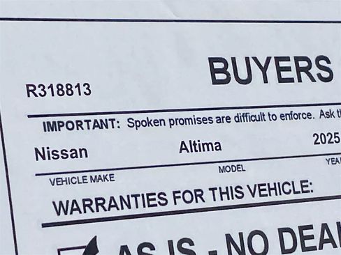 Certified 2025 Nissan Altima 2.5 S image 35