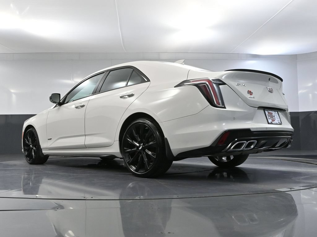 Used 2023 Cadillac CT4 V w/ LPO, ONYX Package AWD/4WD image 52