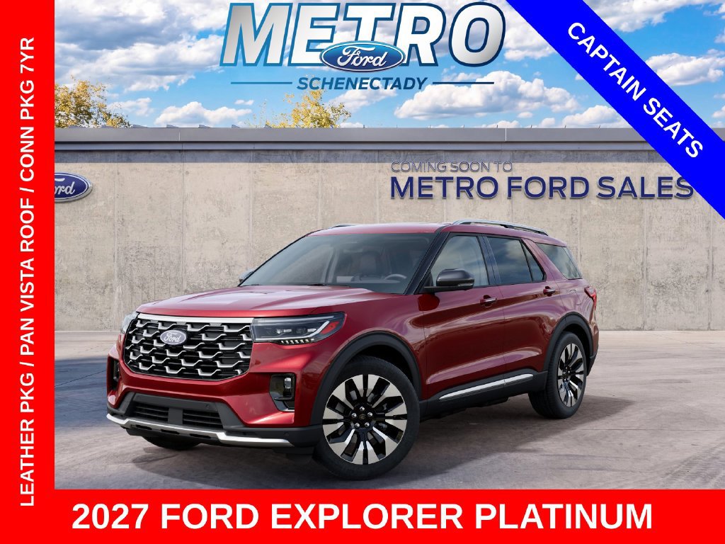 New 2027 Ford Explorer Platinum AWD/4WD image 3