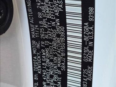Certified 2025 Lexus ES 350 F Sport w/ Accessory Package (P3) FWD image 23
