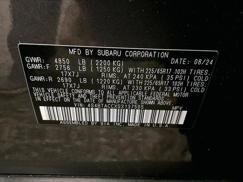 Used 2025 Subaru Outback Premium w/ Popular Package #1 image 32