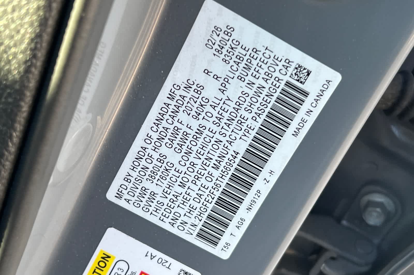 Used 2026 Honda Civic Sport image 26