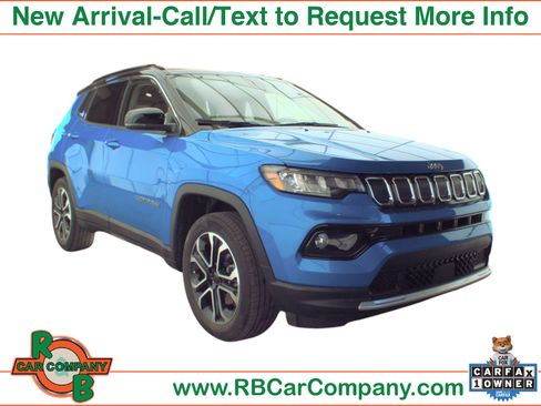 Used 2022 Jeep Compass Limited AWD/4WD image 1