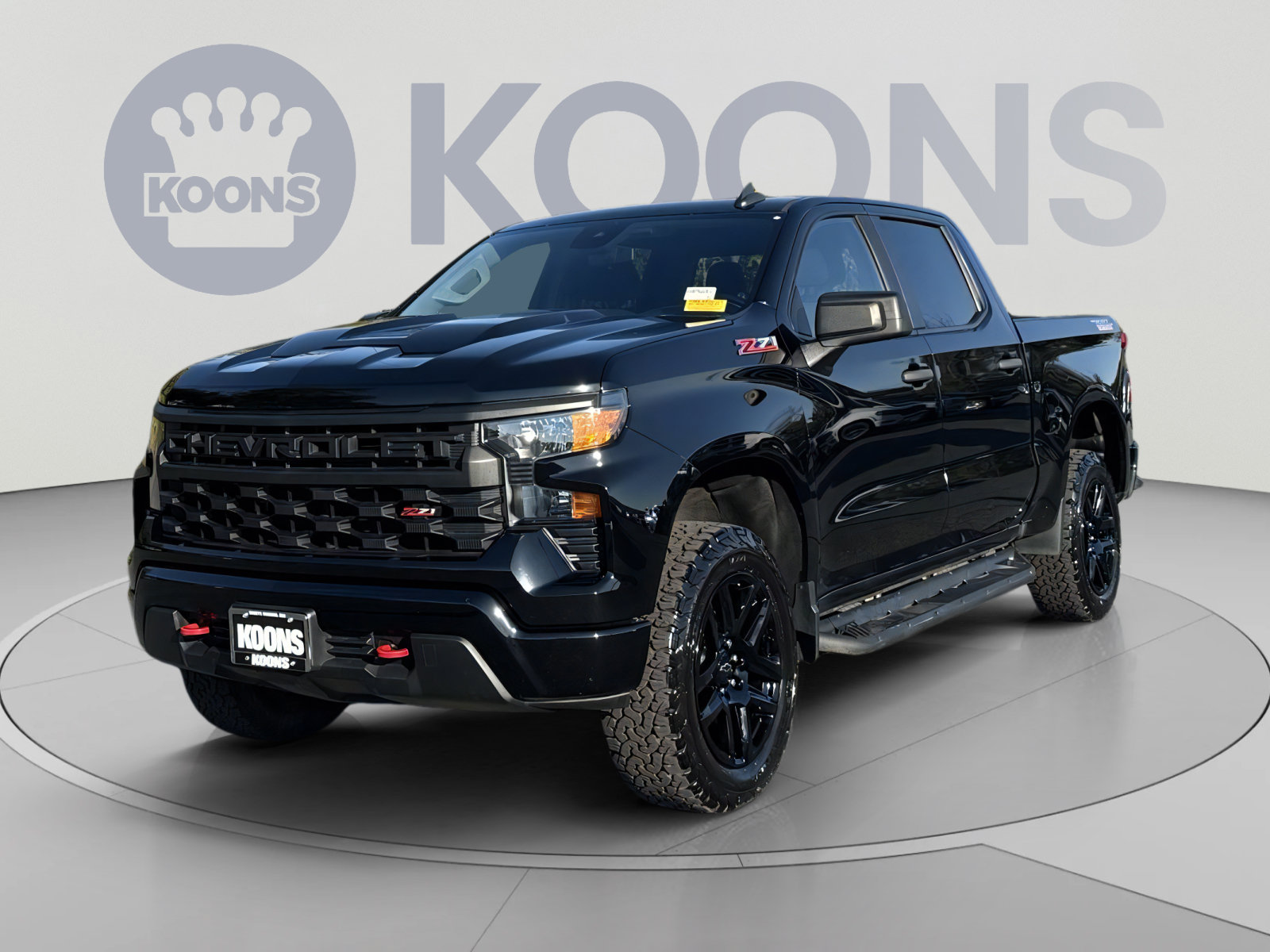 Used 2022 Chevrolet Silverado 1500 Custom Trail Boss w/ LPO, Dark Essentials Package AWD/4WD image 1