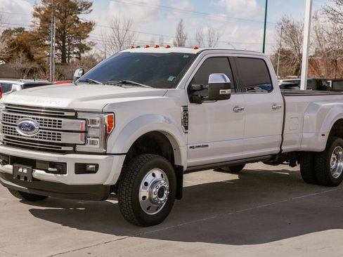 Used 2018 Ford F450 Platinum w/ Platinum Ultimate Package AWD/4WD image 8