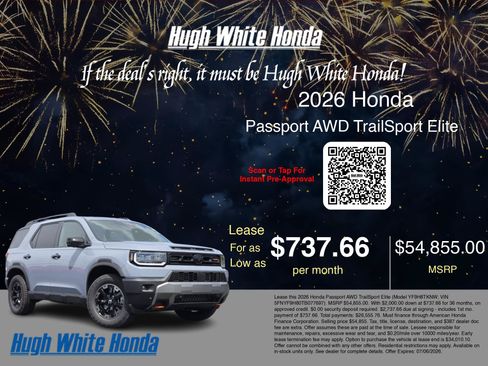 New 2026 Honda Passport TrailSport Elite image 3
