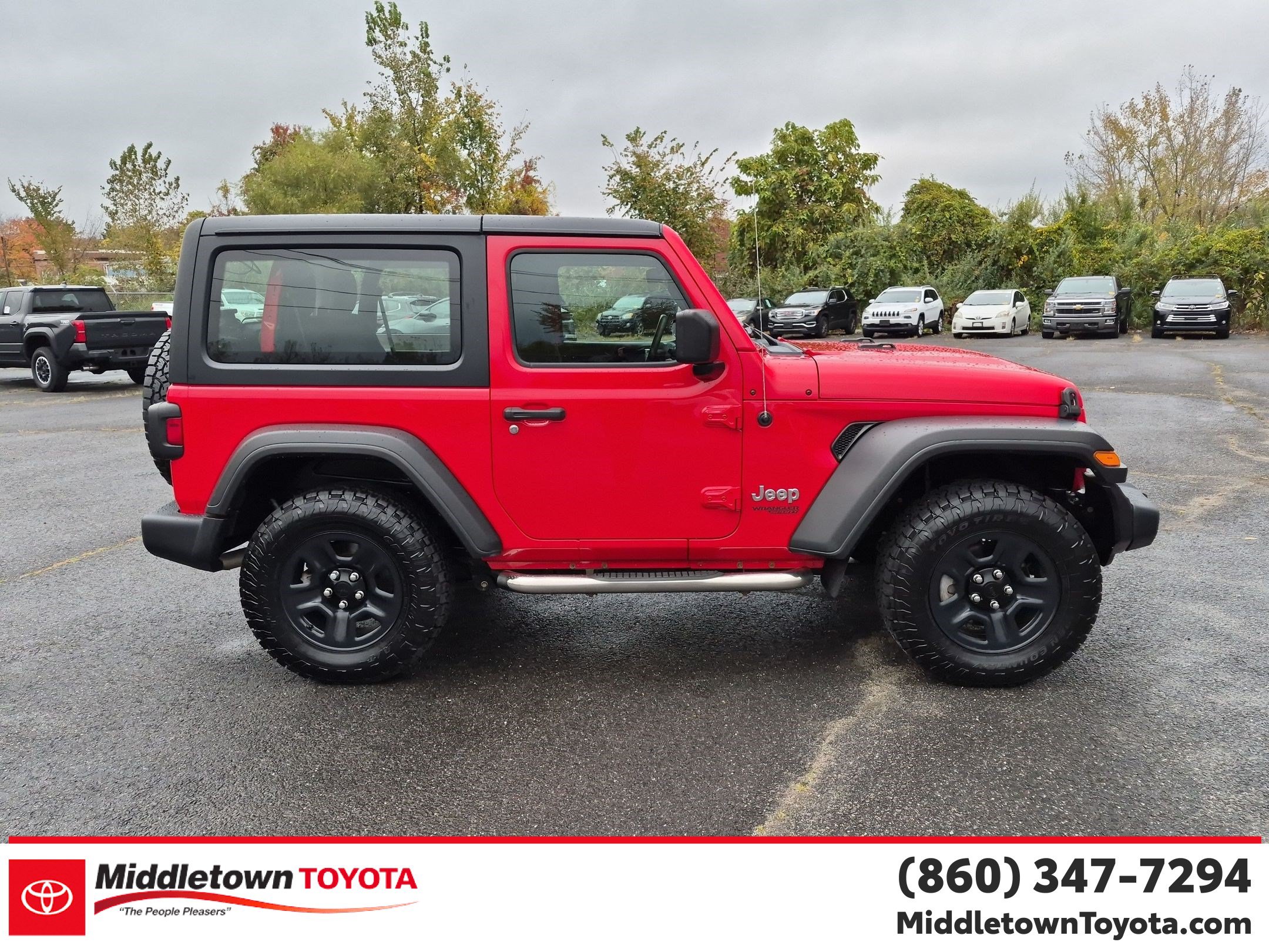 Used 2021 Jeep Wrangler Sport AWD/4WD image 2