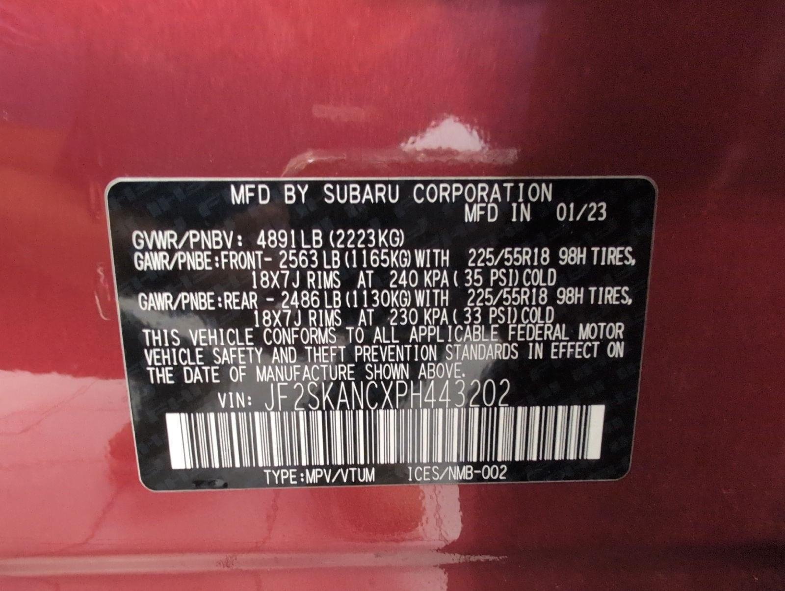 Used 2023 Subaru Forester Limited AWD/4WD image 29