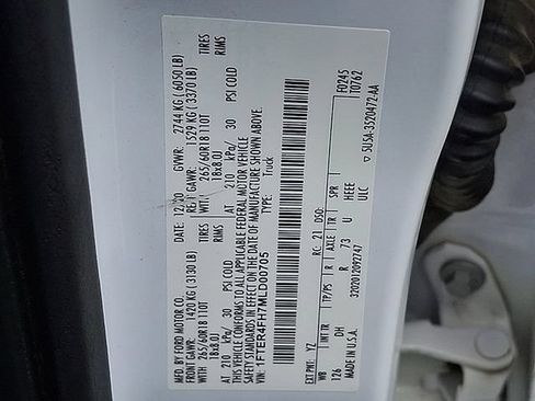Used 2021 Ford Ranger Lariat w/ Equipment Group 501A High AWD/4WD image 25