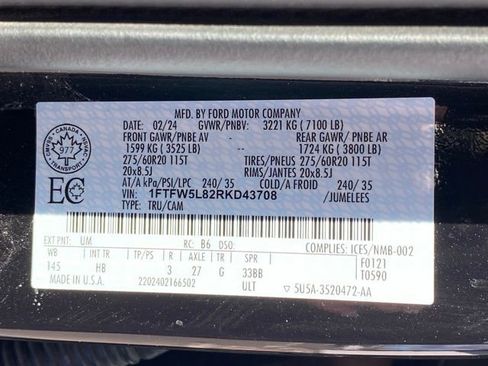 Used 2024 Ford F150 Lariat image 20