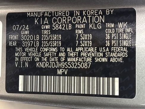 New 2025 Kia Sorento EX w/ EX Panoramic Sunroof Package image 35