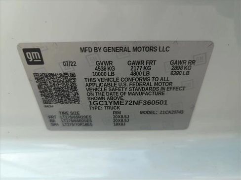 Used 2022 Chevrolet Silverado 2500 Custom w/ Custom Value Package image 22