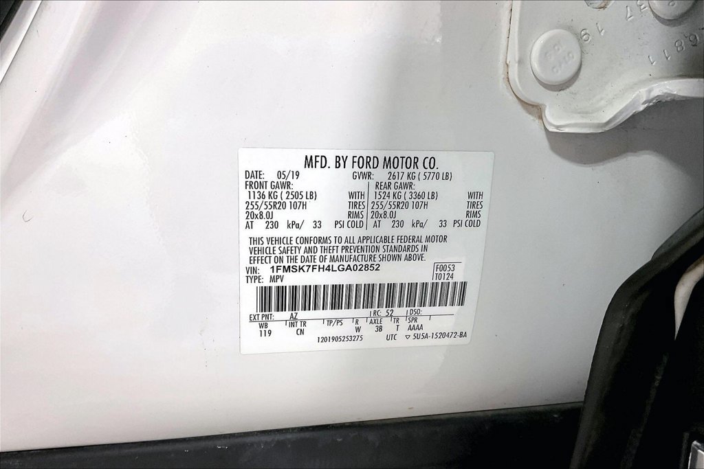 Used 2020 Ford Explorer Limited RWD image 43