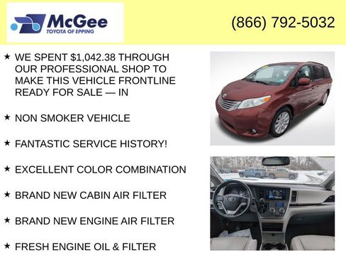 Used 2017 Toyota Sienna XLE image 4
