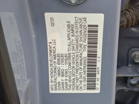 Used 2023 Honda Civic Sport Touring image 25