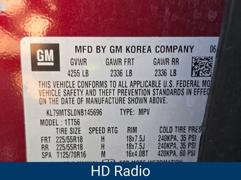 Certified 2022 Chevrolet TrailBlazer RS w/ Technology Package FWD image 10