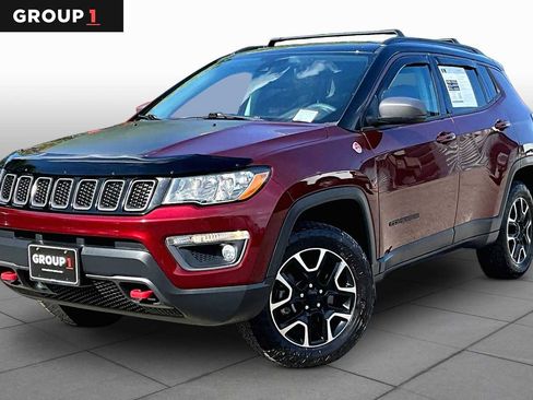Used 2021 Jeep Compass Trailhawk AWD/4WD image 1