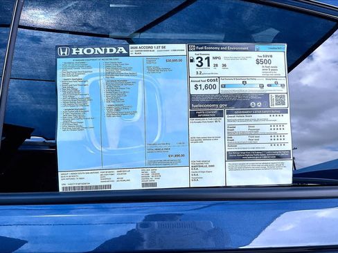 New 2026 Honda Accord SE image 18