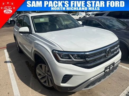 Used 2021 Volkswagen Atlas SEL AWD/4WD image 3