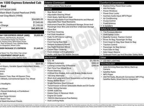 Used 2016 RAM 1500 Express w/ Black Ram 1500 Express Group image 11