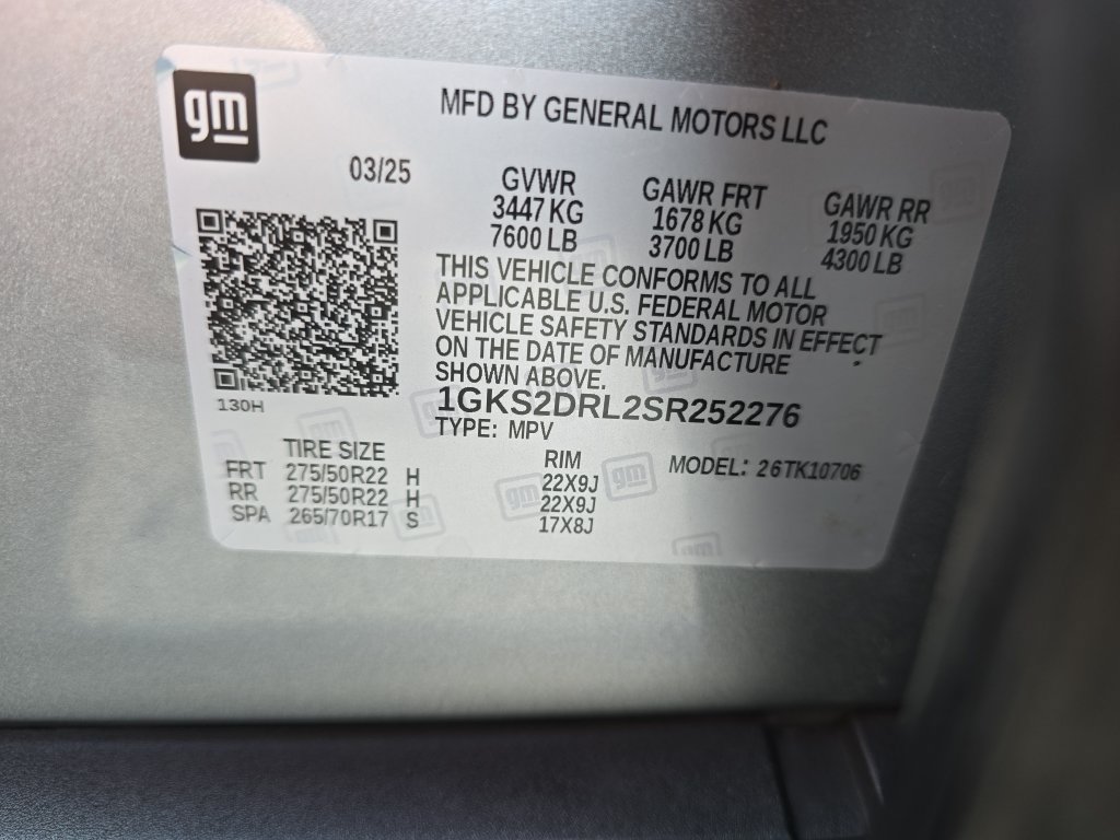 Used 2025 GMC Yukon Denali w/ Sun & Power Step Package AWD/4WD image 37