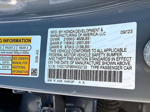 Used 2024 Honda Accord Touring image 34