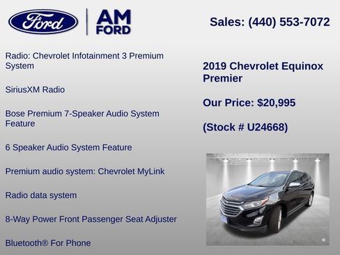Used 2019 Chevrolet Equinox Premier FWD image 30