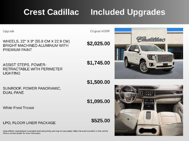 Used 2024 GMC Yukon Denali w/ LPO, Floor Liner Package AWD/4WD image 5
