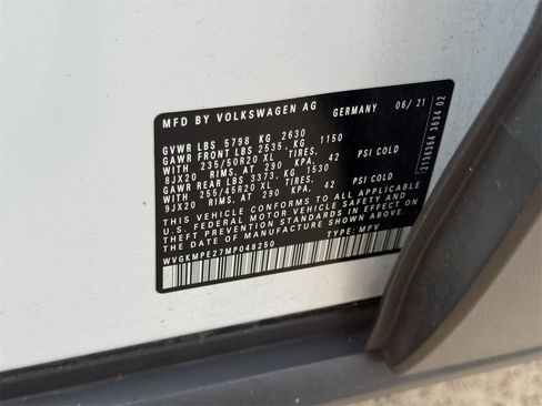 Used 2021 Volkswagen ID.4 Pro S w/ Gradient Package image 31